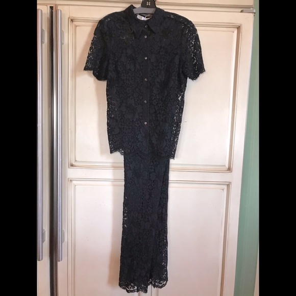 Allan Waller Lace Pant - Picture 2 of 9